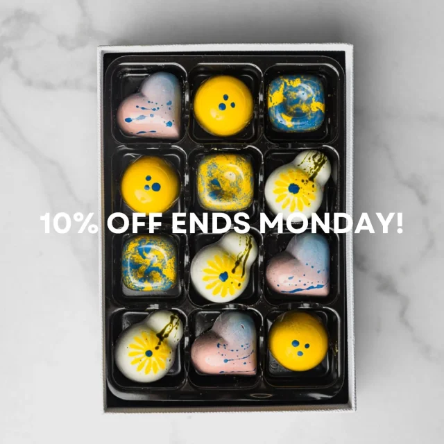 Sweeten Mum’s Day with a Treat! 

Don’t miss out on our 10% discount for all Mother’s Day pre-orders, valid only until this Monday.

Our handcrafted, melt-in-your-mouth chocolates are the perfect way to spoil Mum. After all, she deserves it!

Order now & make her day extra special...

Shop link in bio. 🎁